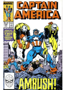 Комикс 1988-10 Captain America 346