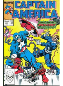 Comics 1989-03 Captain America 351