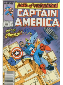 Комикс 1990-01 Captain America 366