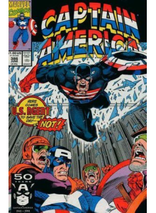 Комикс 1991-06 Captain America 386