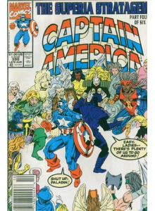 Комикс 1991-08 Captain America 390