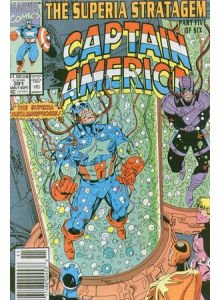 Комикс 1991-09 Captain America 391