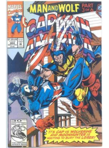 Комикс 1992-08 Captain America 404