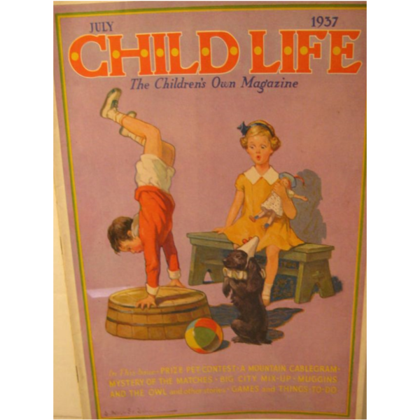 Списание Child Life 1937-07 1