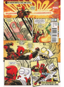 Комикс 2016-03 Deadpool 5 Secret Comic Variant