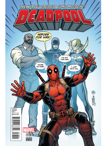 Comics 2016-08 Deadpool 13 Lim Variant Cover