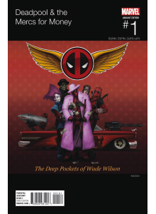 Comics 2016-09 Deadpool and The Mercs For Money 1 Hip-Hop Variant Cover