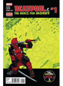 Комикс 2016-09 Deadpool and The Mercs For Money 1 Original Cover