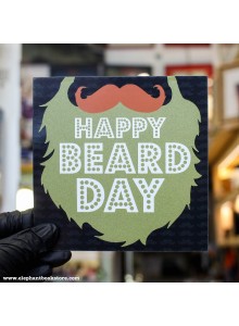 Поздравителна картичка Happy Beard Day 