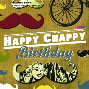 Поздравителна картичка Happy Chappy Birthday