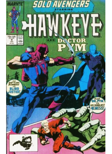 Комикс 1988-07 Solo Avengers - Hawkeye 8