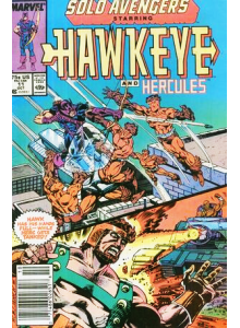Комикс 1988-10 Solo Avengers - Hawkeye 11
