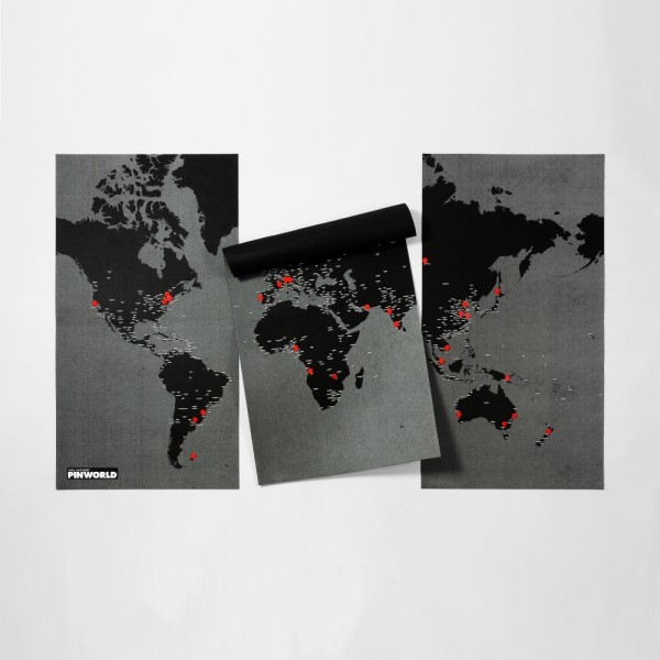 Голяма карта на света от филц 1