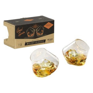 Set of 2 Rocking Whisky Glasses GEN144