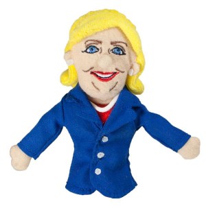 Finger Pupper Hillary Clinton 