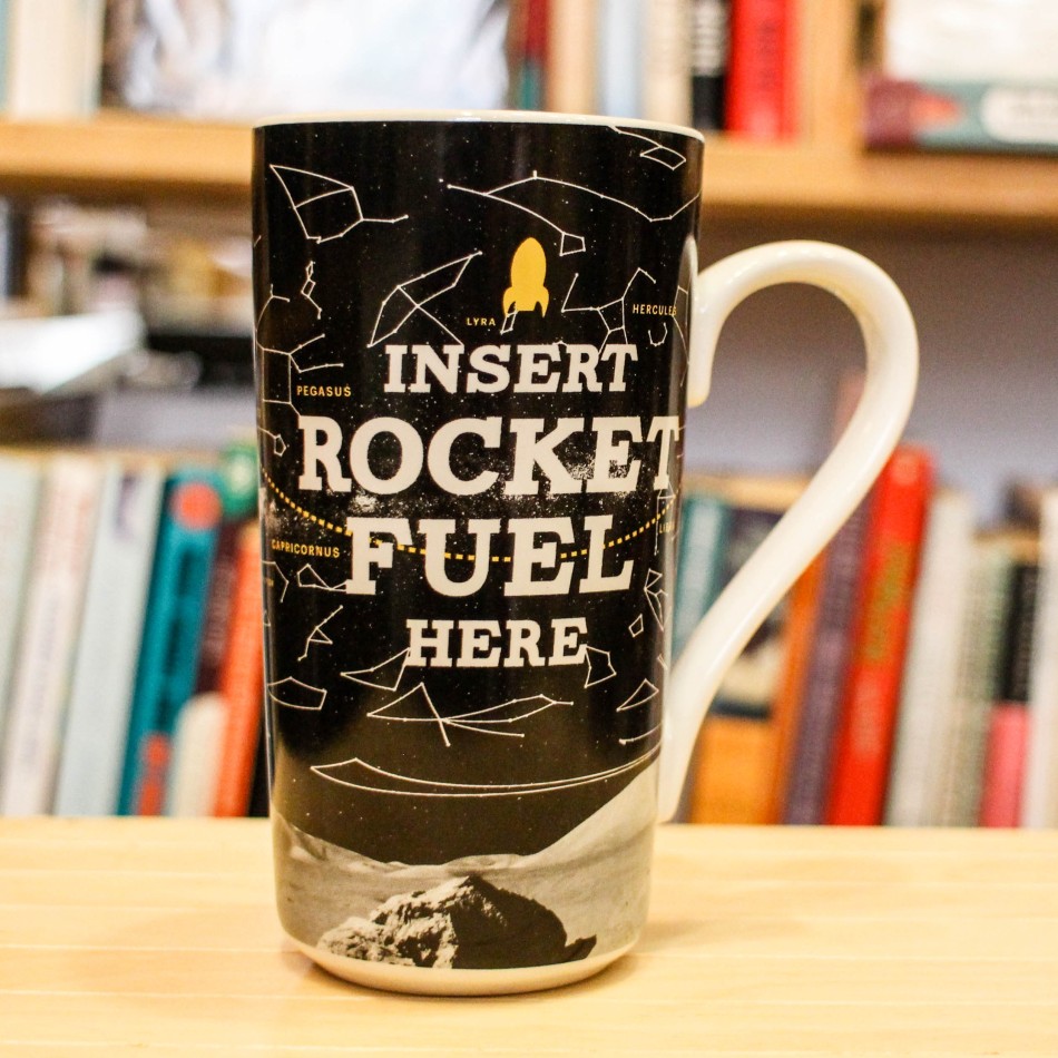 Half Moon Bay NASA Latte Rocket Fuel Mug