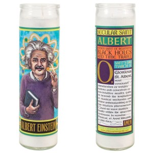 Saint Candle Albert Einstein 