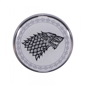 Емайлирана Значка Игра на Тронове Старк PBADGT01 