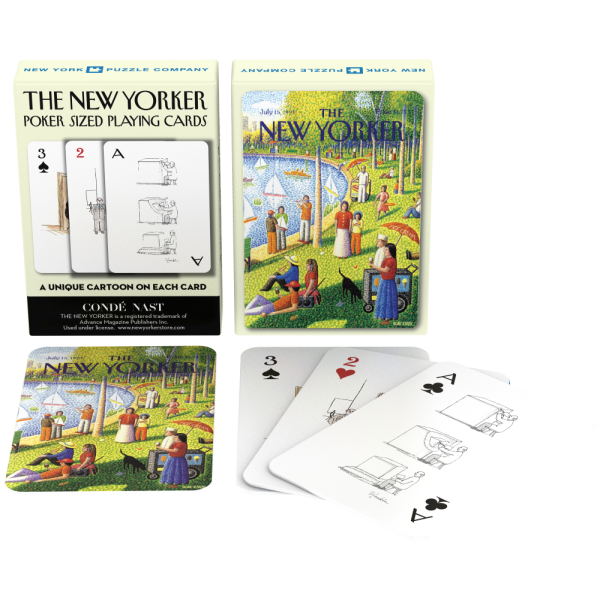 NY Puzzle Co. - Тесте карти за игра "Корици на The New Yorker" 1