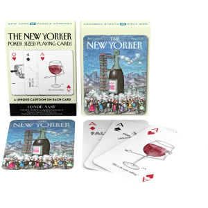 Playing Cards Have a Drink New Yorker 