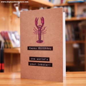 Greeting Card Lobster 