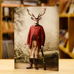 Greeting Card Adrian Higgins Hunter and The Hunted 