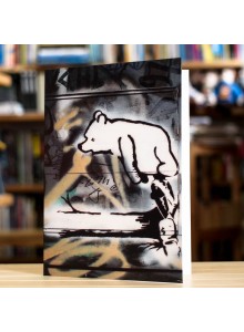 Greeting card Banksy Pooh Bear Trap
