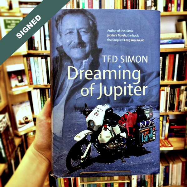 Книга с автограф DREAMING OF JUPITER Ted Simon  1