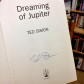 Книга с автограф DREAMING OF JUPITER Ted Simon  3