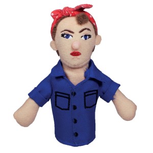 Магнитна мъпет-кукла за пръст – Роузи Нитовачката