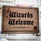Metal Sign Harry Potter Wizards Welcome SSA5HP18 3