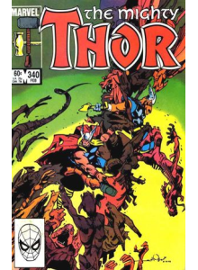 Комикс 1984-02 The Mighty Thor 340