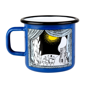 Moomin Metal Mug Small Light Blue