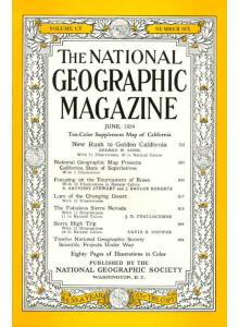 Списание National Geographic 1954-06