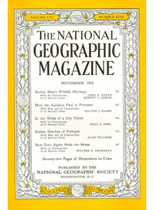 National Geographic Magazine 1954-11