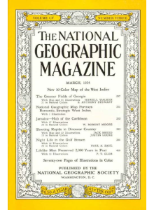 National Geographic Magazine 1954-03