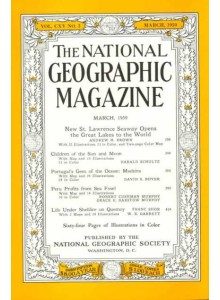 Списание National Geographic 1959-03