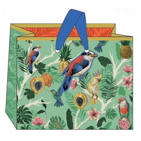 The Art File - Подаръчна торба с папагали 1