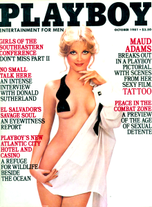 Playboy Magazine 1981-10