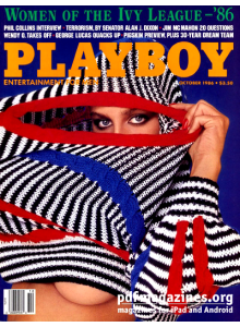 Списание Playboy 1986-10