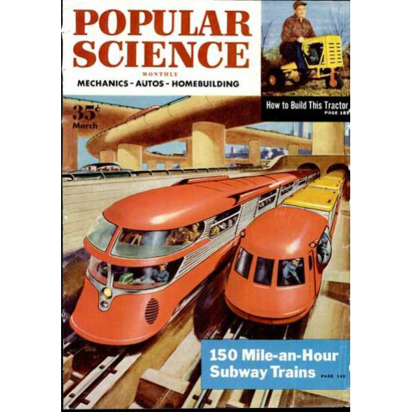1954-03 Popular Science Magazine 1