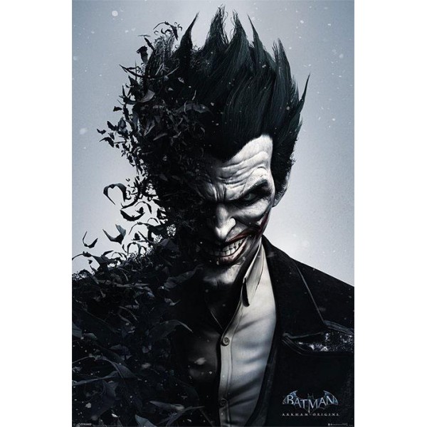 DC & MARVEL - Плакат  Batman Arkham Origins Joker 1