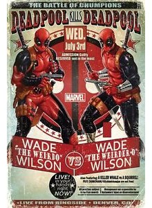 Плакат DEADPOOL Wade vs Wade
