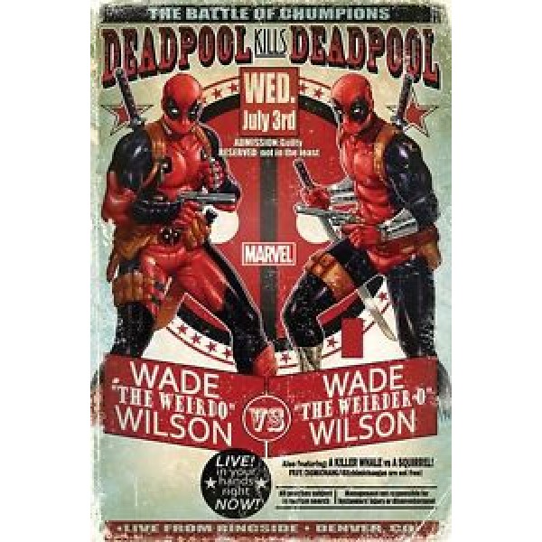 Poster DEADPOOL Wade vs Wade 1