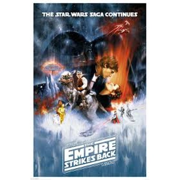 STAR WARS - Poster STAR WARS The Empire Strikes Back 1