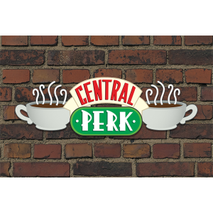 Poster Friends Central Perk Brick
