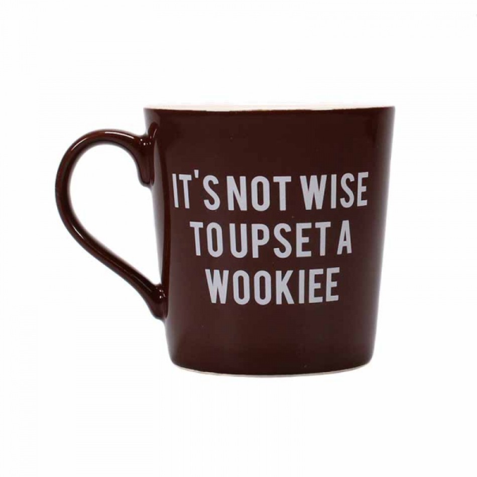 Chewbacca Star Wars Official Mug It's not Wise to Upset a Wookiee 