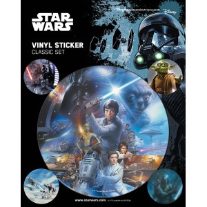 Vinyl Sticker Set Star Wars Classic 