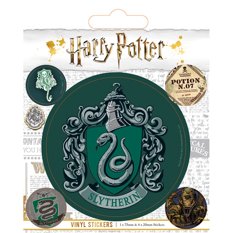 Harry Potter Vinyl Sticker - Slytherin - Paper House