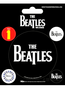 Комплект винилени стикери - The Beatles Black